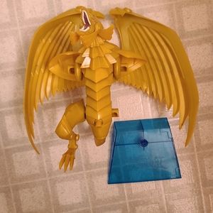 Vintage 1996 Yu-Gi-Oh Winged Dragon of Ra Deluxe Model Kit 12" Figure Incomplete